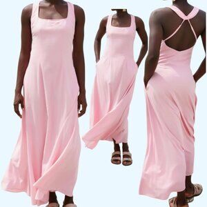 87 Origins FAAJI Dress in Light Pink | Sz UK8 / US Small or 2 | New with Tag